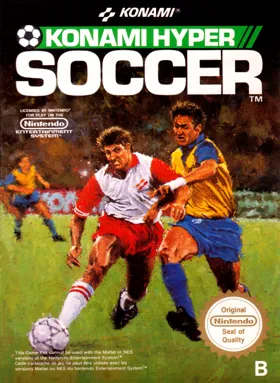 Konami Hyper Soccer (Europe) box cover front